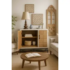 GENERICO - Mueble organizador para sala o dormitorio mutifuncional