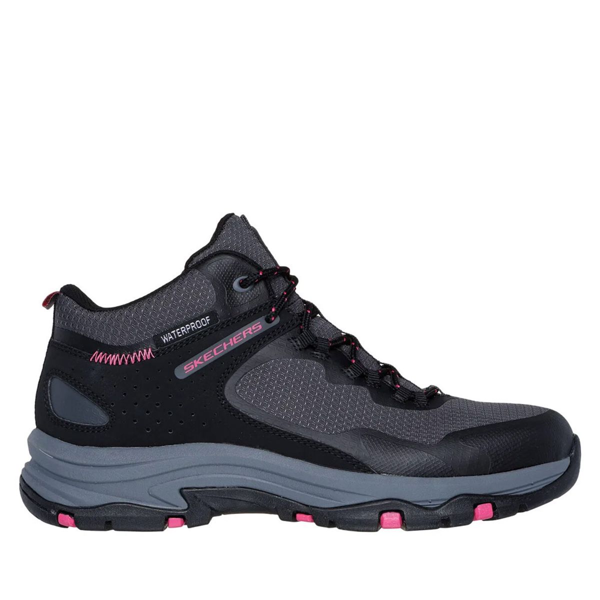 SKECHERS - Zapatillas Outdoor Waterproof Skechers Mujer Trego 180004-BKHP