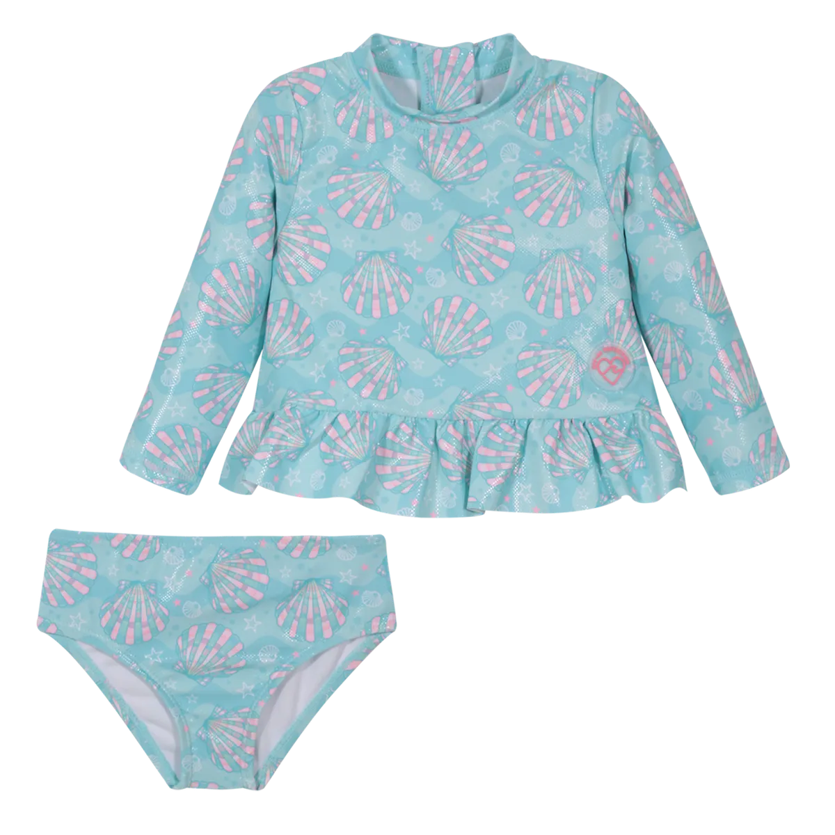 H2O WEAR - Traje de Baño bebe Niña Set UV50 MLarga H2O Wear Calipso