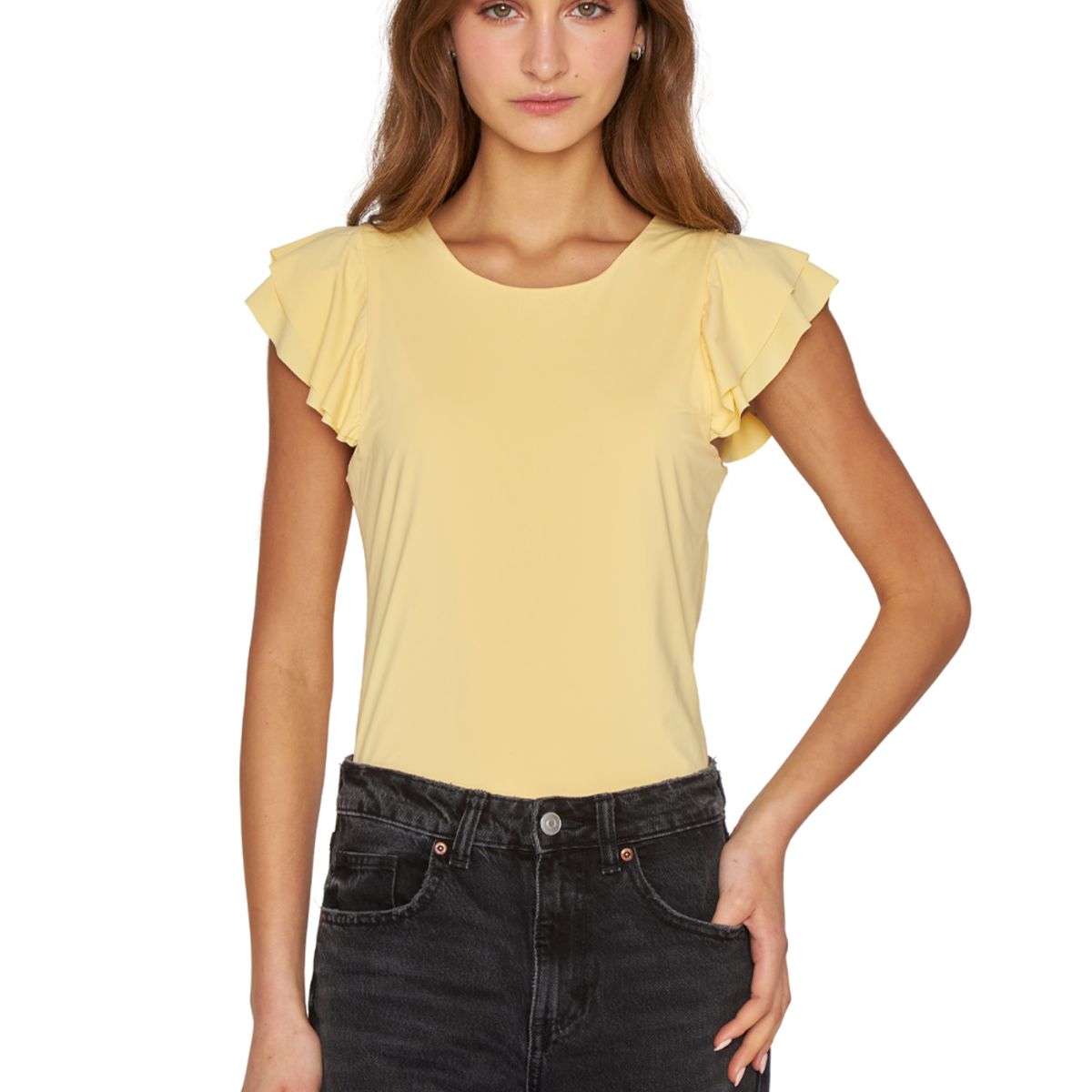 JACINTA TIENDA - Body Olimpia amarillo Jacinta Tienda