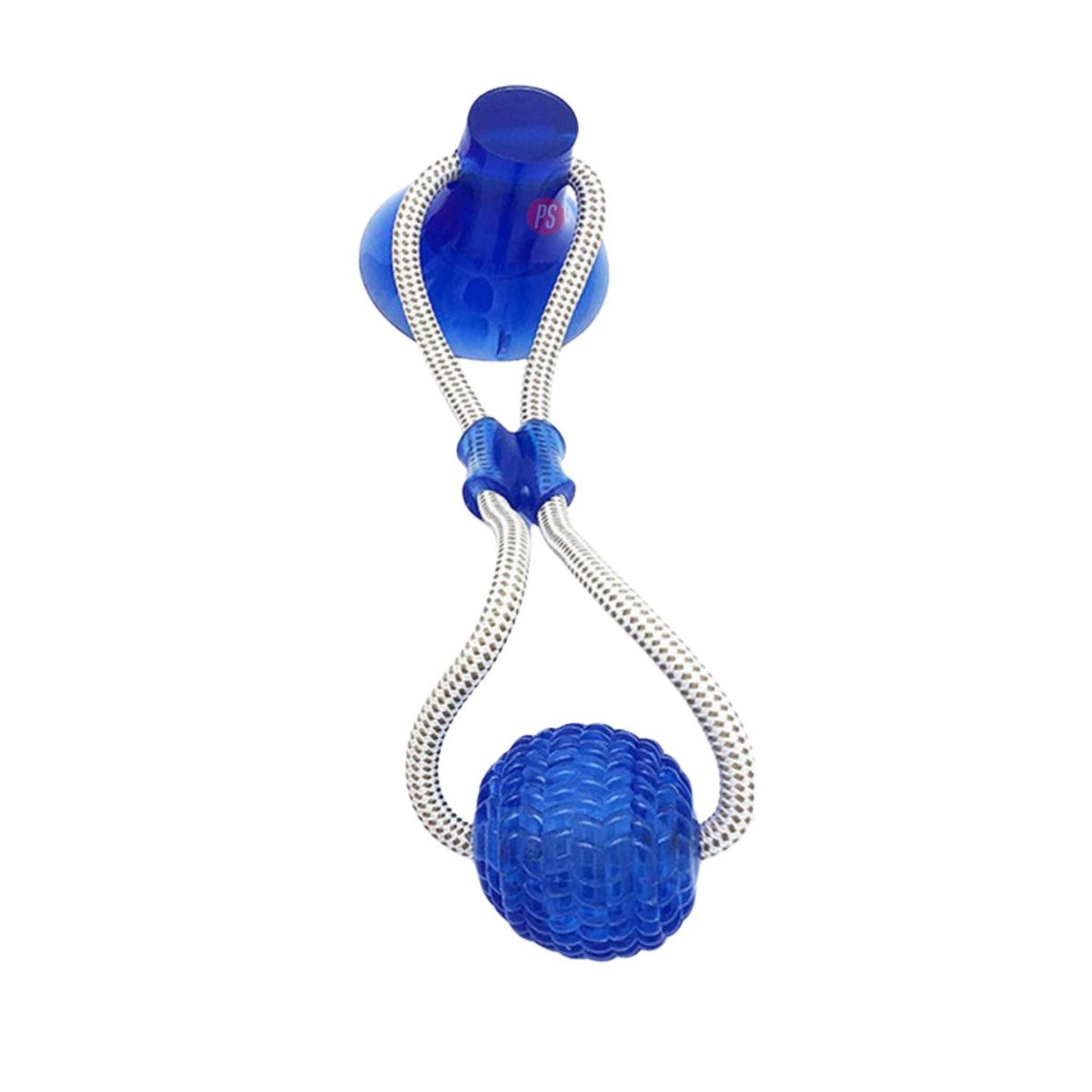 PUNTO STORE - Juguete Perro con Ventosa y Pelota Elástico Duradero - PS