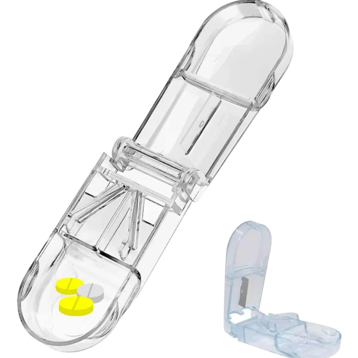GENERICO - Pastillero Organizador Cortador Divisor Dosificador Pastilla