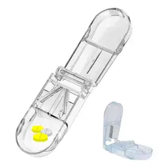 GENERICO - Pastillero Organizador Cortador Divisor Dosificador Pastilla
