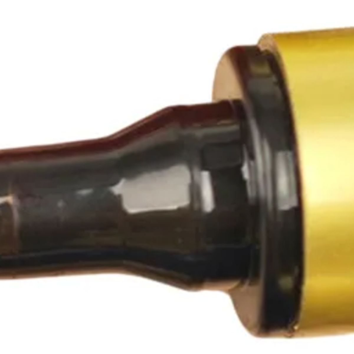 GENERICO - Marcador Permanente Punta Redonda Tinta Negra Caja 10 Pcs