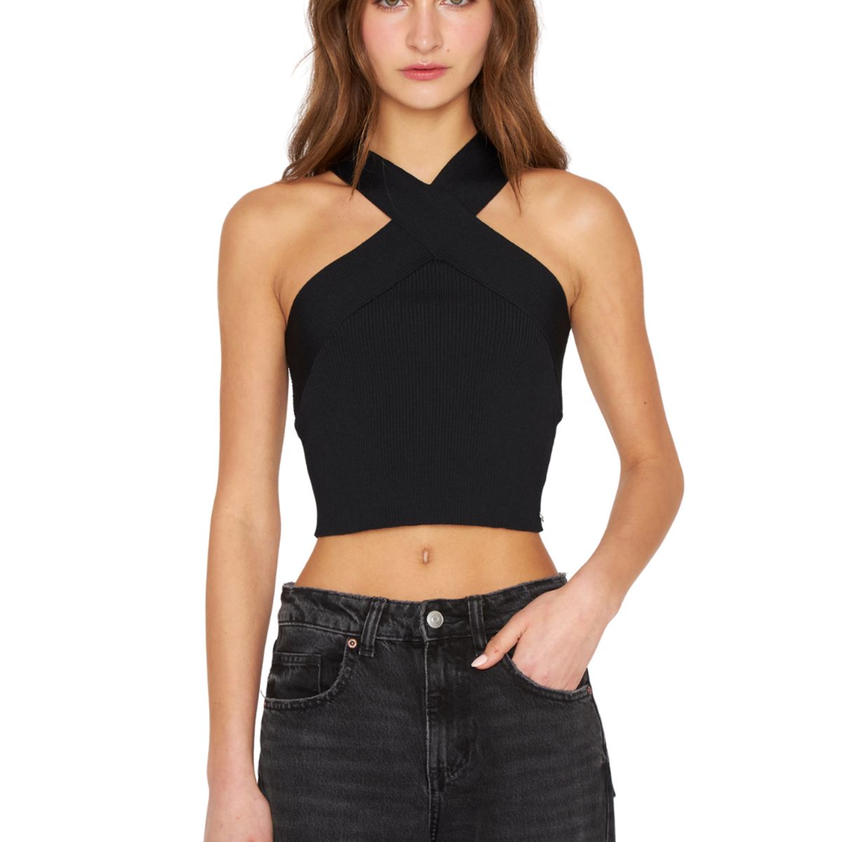 JACINTA TIENDA - Top Cross negro Jacinta Tienda