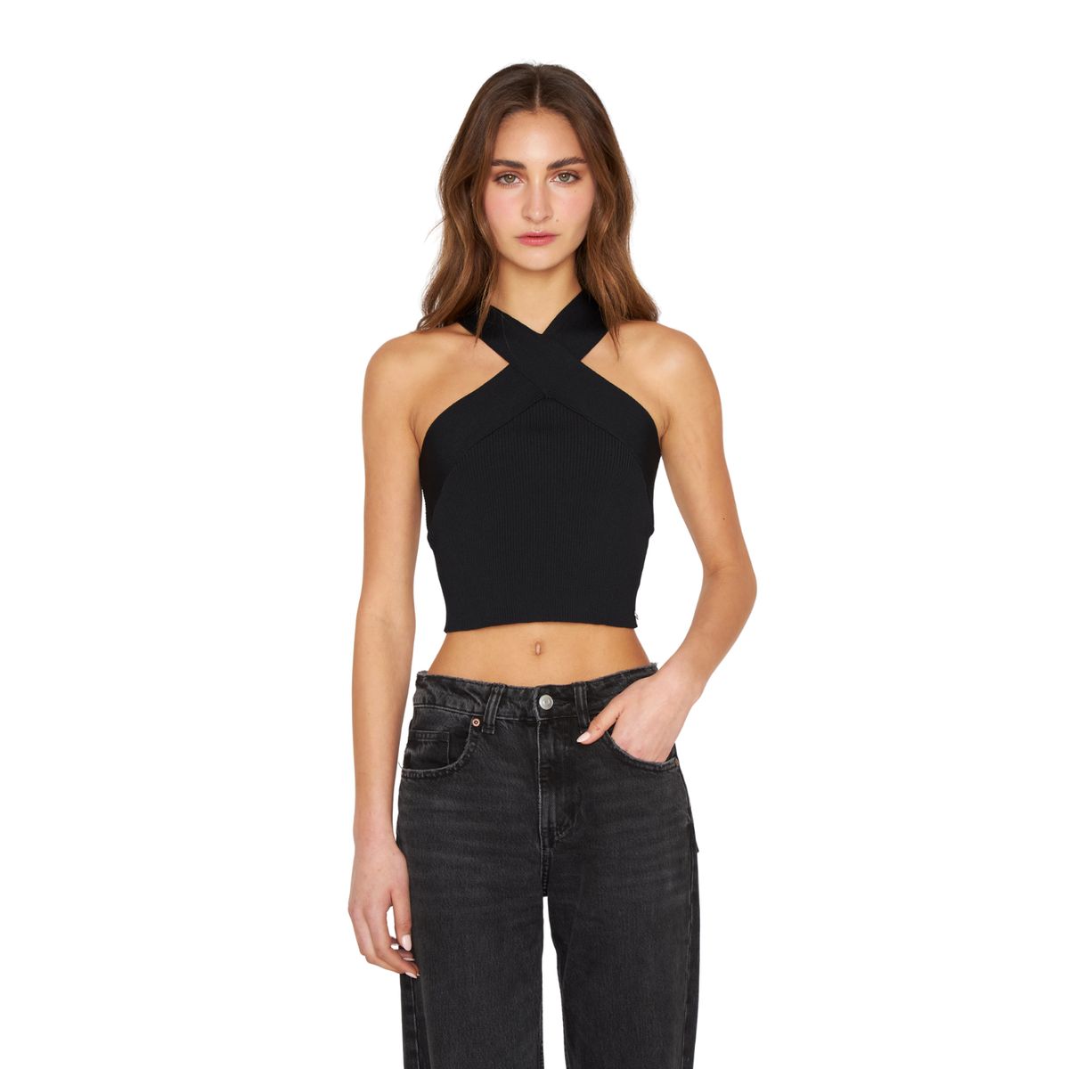 JACINTA TIENDA - Top Cross negro Jacinta Tienda