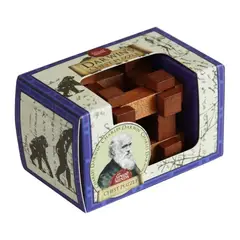 UP DOWN JUEGOS - Darwins Chest Puzzle - Great Minds Mini Puzzle de Madera