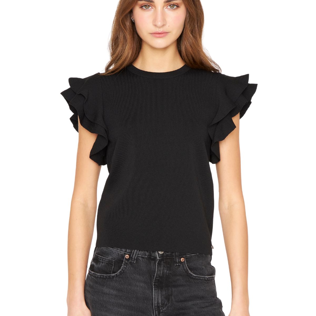 JACINTA TIENDA - Polera Alitas negra Jacinta Tienda