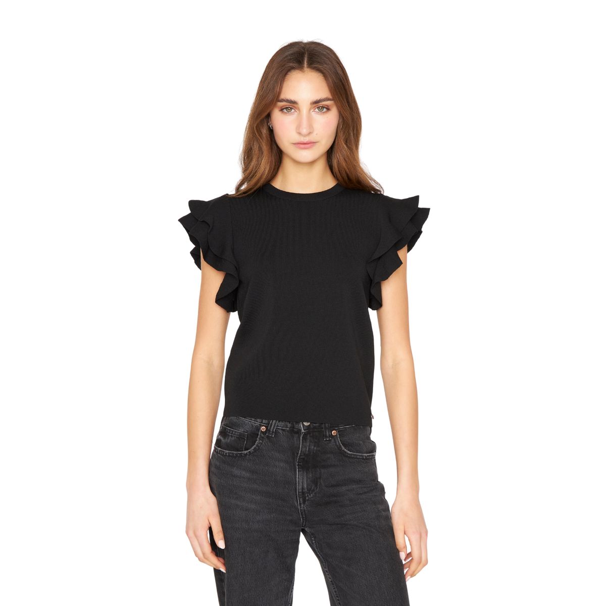 JACINTA TIENDA - Polera Alitas negra Jacinta Tienda