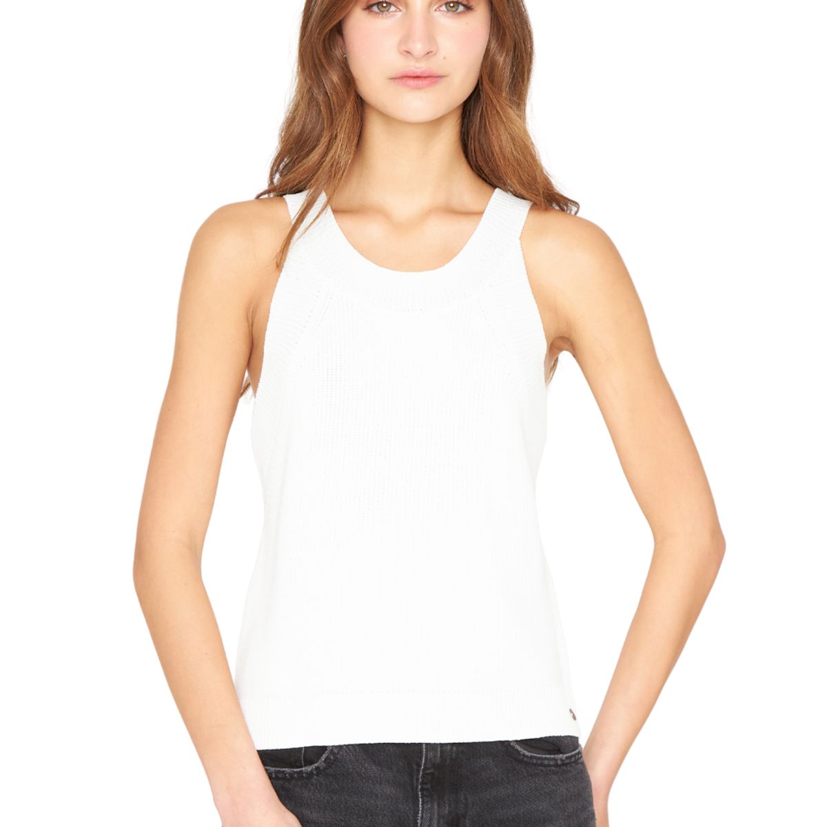 JACINTA TIENDA - Top Halter blanco Jacinta Tienda
