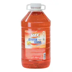MAX - Limpia Todo Líquido Piso Antibacterial 4 Litros Aroma Frutal