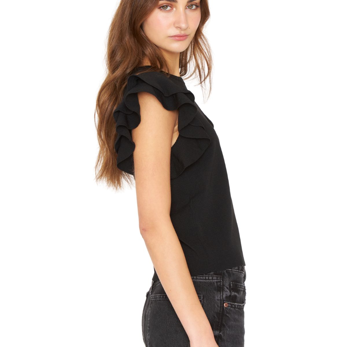 JACINTA TIENDA - Polera Alitas negra Jacinta Tienda