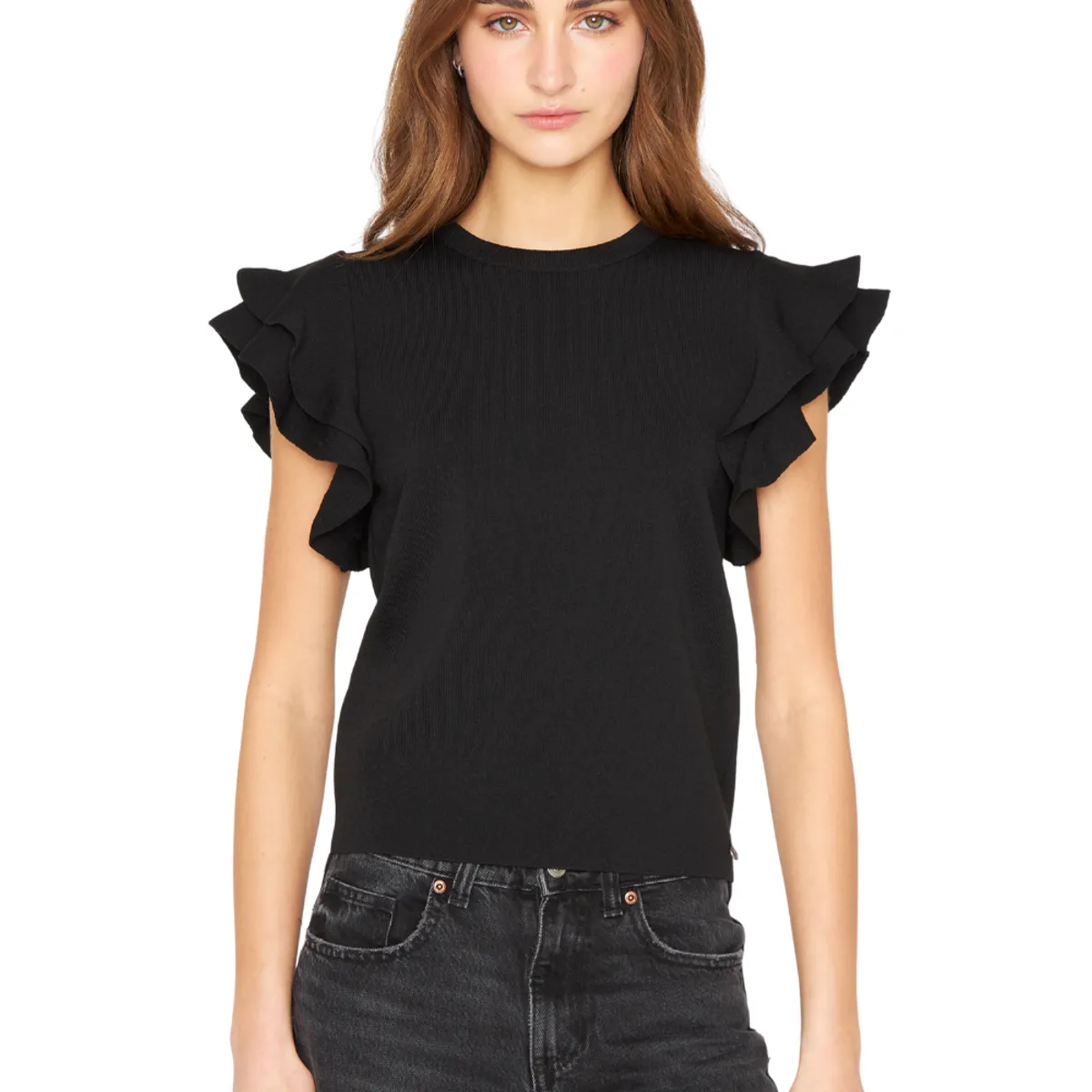 JACINTA TIENDA - Polera Alitas negra Jacinta Tienda