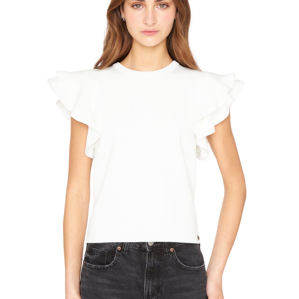 JACINTA TIENDA - Polera Alitas blanca Jacinta Tienda