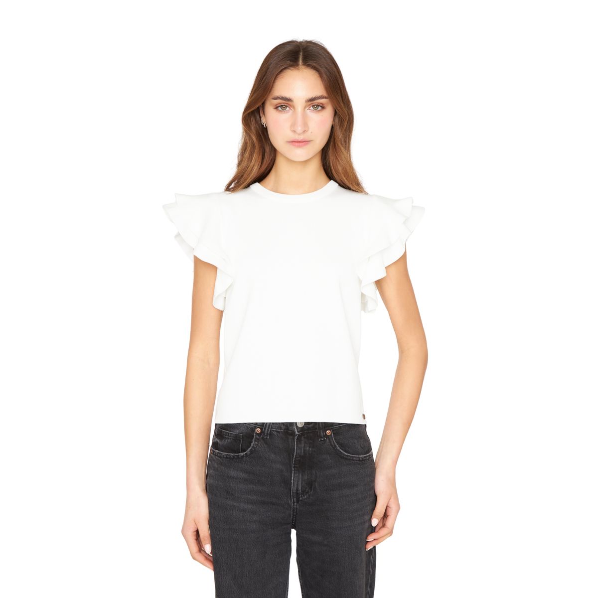 JACINTA TIENDA - Polera Alitas blanca Jacinta Tienda