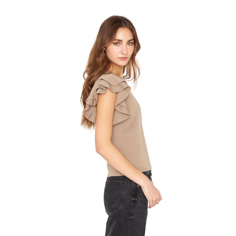 JACINTA TIENDA - Polera Alitas café Jacinta Tienda