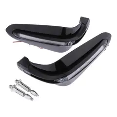 GENERICO - Cubre Puños Para Moto 78 22mm C Luces Universal