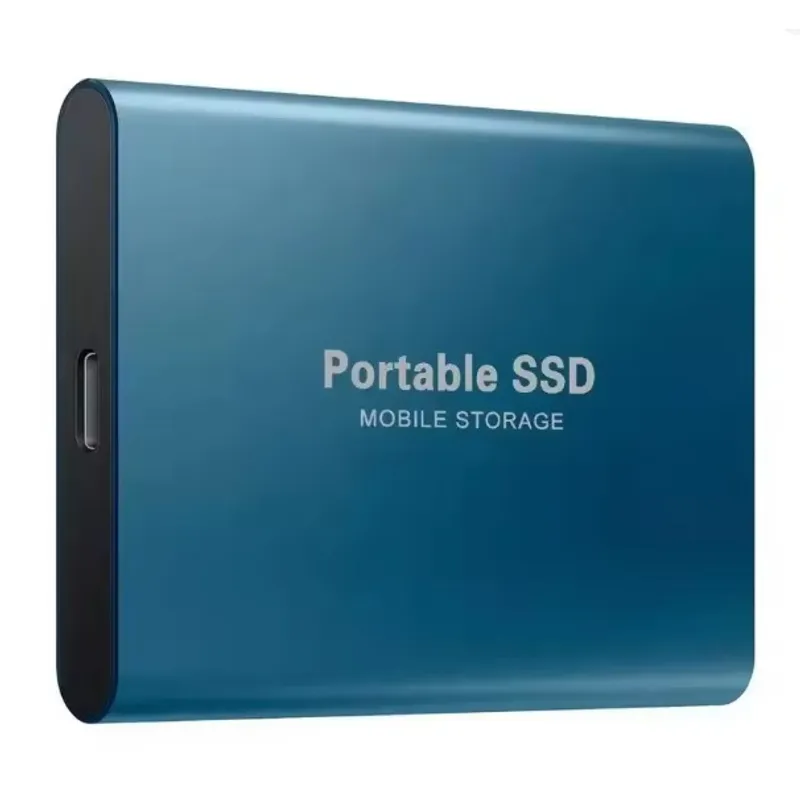 GENERICO - Disco Duro Externo  2 Tb USB Tipo C Azul
