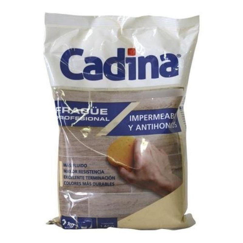 GENERICO - Frague Fluido Gris 1kg Impermeable Antihongos Cadina