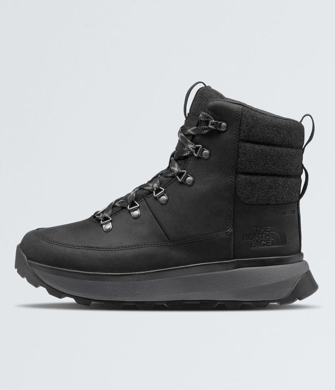 Zapato Bergen Leather Wp Hombre Negro