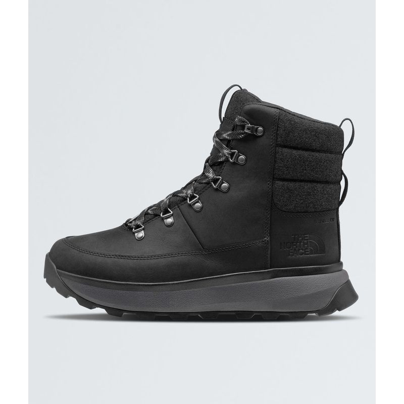 THE NORTH FACE - Zapato Bergen Leather Wp Hombre Negro