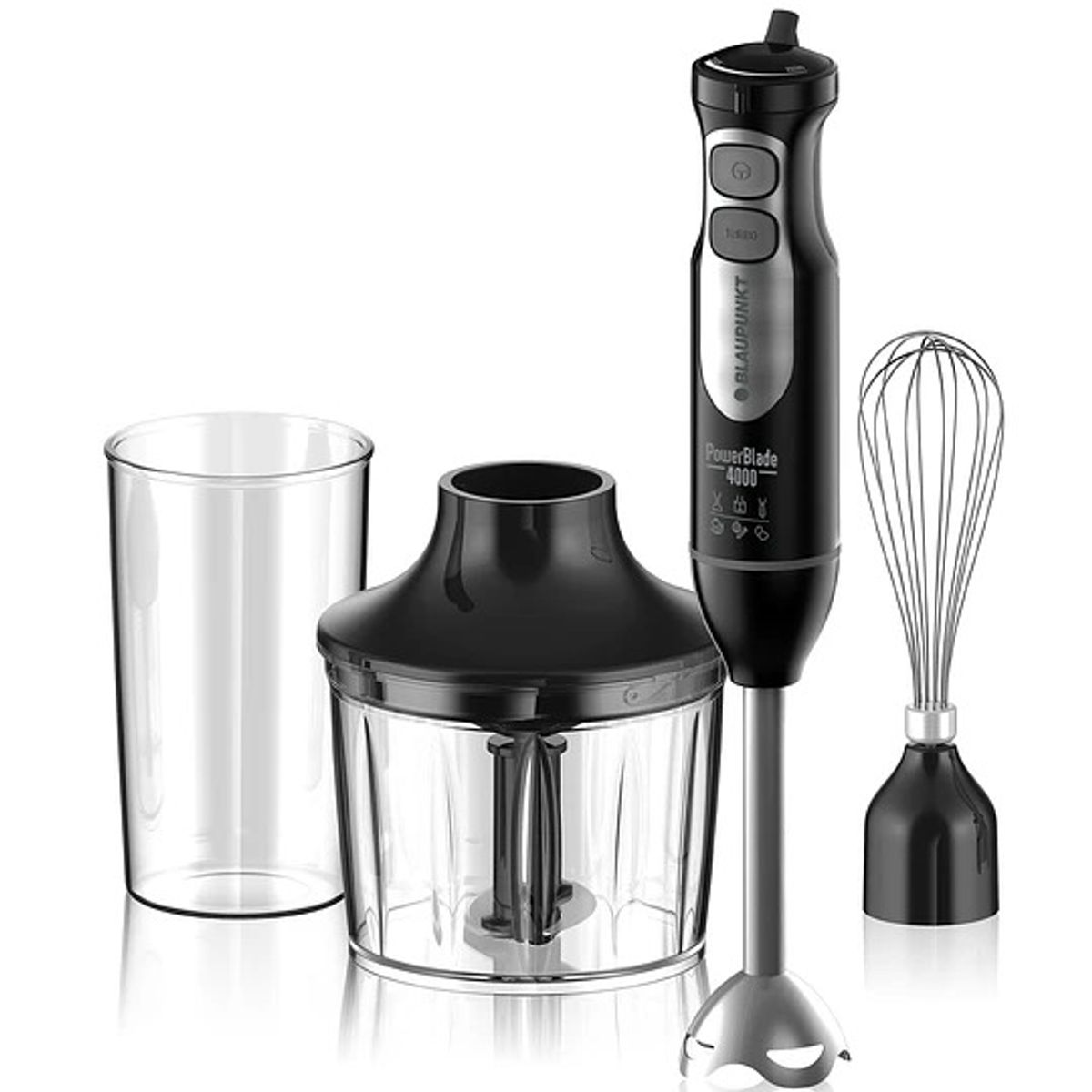 BLAUPUNKT - Minipimer Batidora De Mano Blaupunkt 3 En 1 Con 1000w 700ml