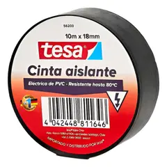 TESA - Cinta Aislante Pvc 10 Metros X 18mm