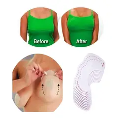 GENERICO - Pack 10 Parches Levanta Busto Adhesivo , Transparente