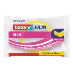 TESA - Cintas Adhesiva Tesafilm Neón 19mm X 10mts