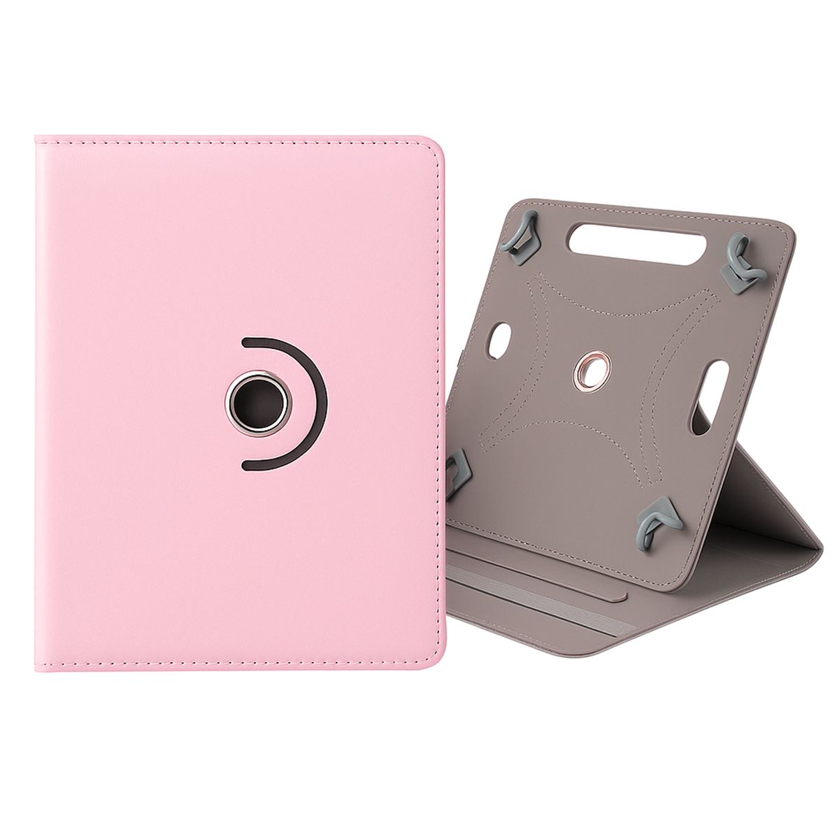 JOIGO - Funda Universal Adaptable 360 11/12" Para Tab Xiaomi Rosado