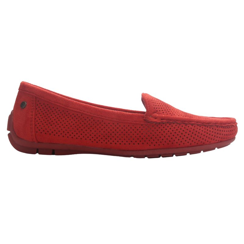 CHALADA - Mocasin Mujer  Rojo Casual Chalada Nautico-2