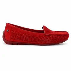 CHALADA - Mocasin Rojo Mujer Casual Nautico