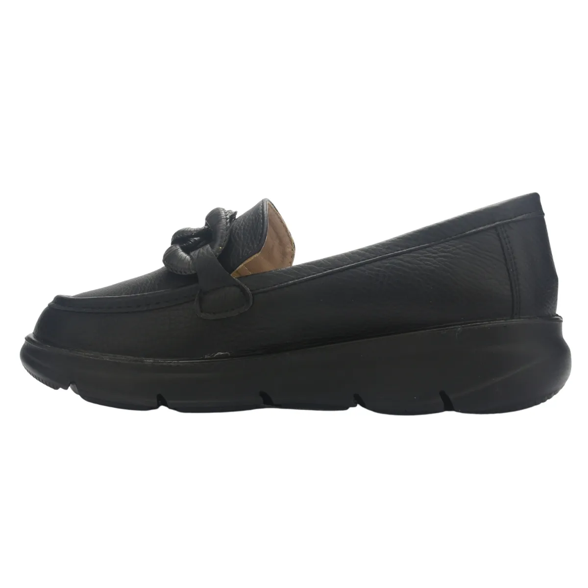 CHALADA - Mocasin Mujer Negro Casual Chalada Graki-2