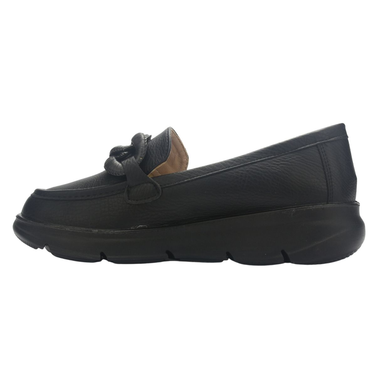 CHALADA - Mocasin Mujer Negro Casual Chalada Graki-2