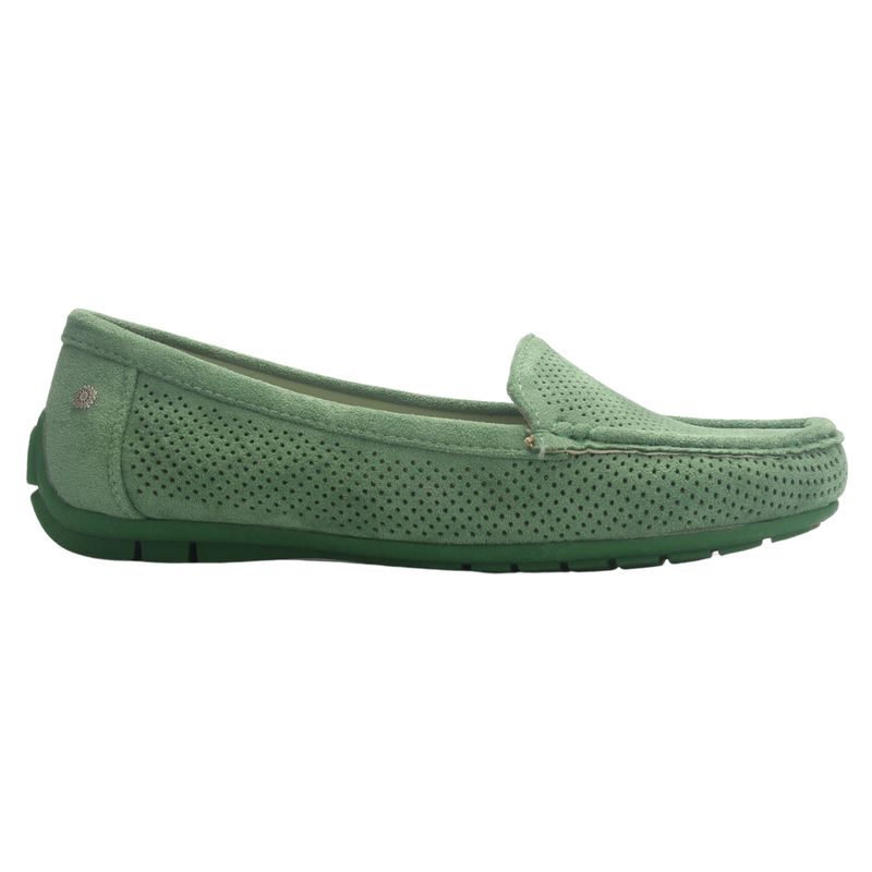 CHALADA - Mocasin Mujer  Verde Casual Chalada Nautico-2