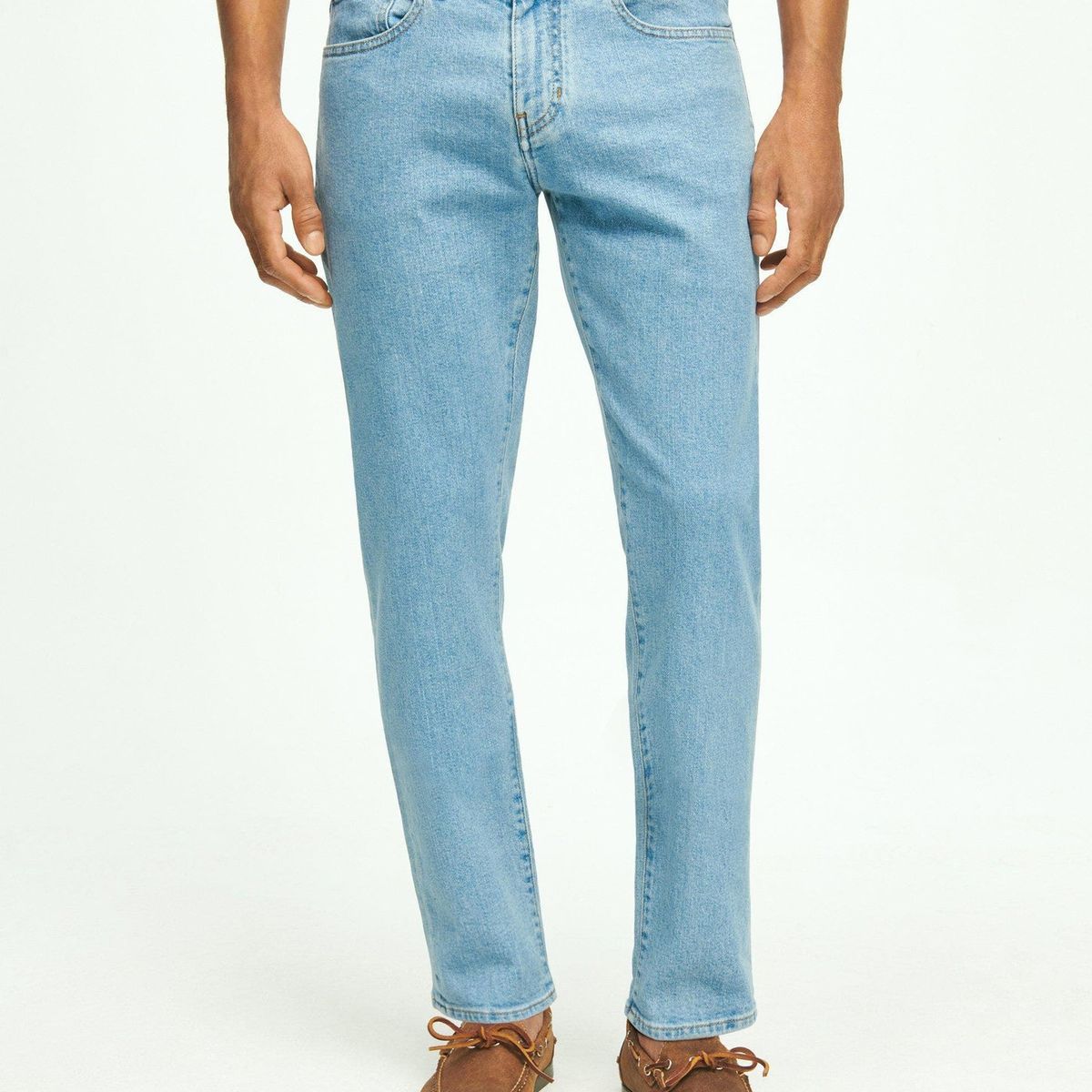 BROOKS BROTHERS - Jeans Hombre Straight Fit Denim Azul