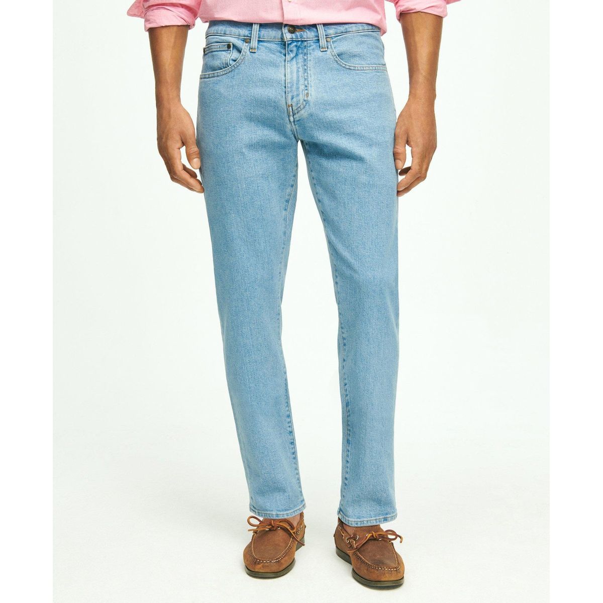 BROOKS BROTHERS - Jeans Hombre Straight Fit Denim Azul