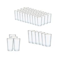 50 Set Vasos Desechables Vasos Reutilizables Vasos Cerveceros Vaso Plastico Vasos Acrilicos 300ml