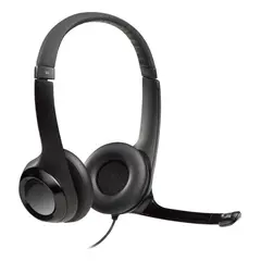 LOGITECH - Audífono Cintillo Con Micrófono Usb H390 Negro