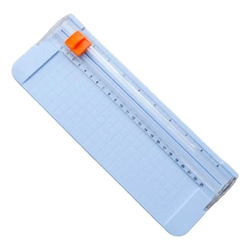 GENERICO - Mini Cortador de papel A4 guillotina manual portátil