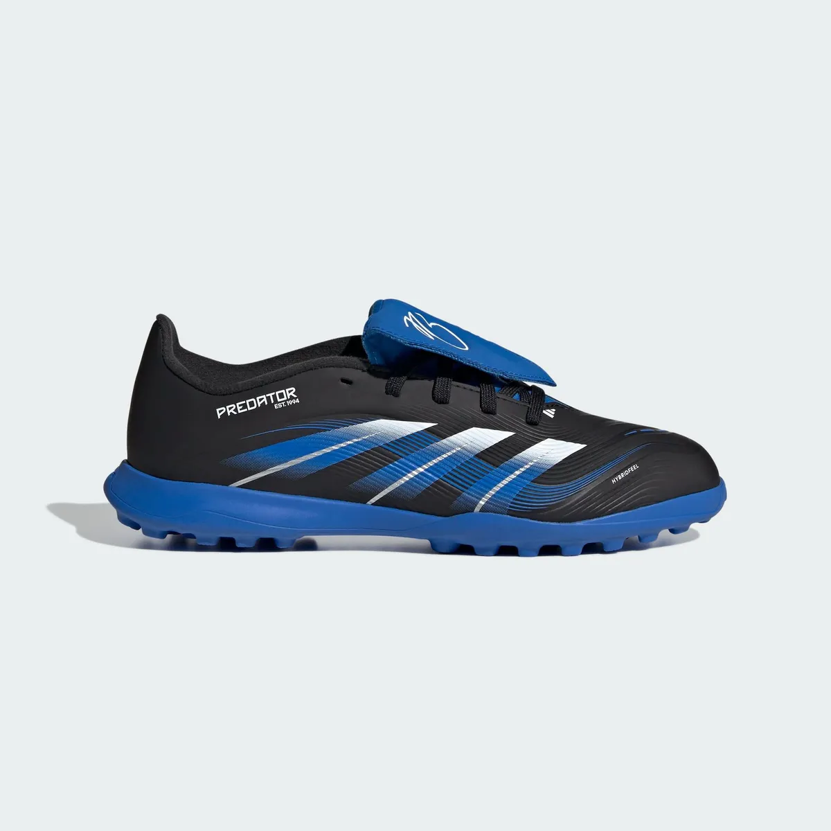ADIDAS - Zapatos de Fútbol con Lengüeta Plegable Césped Artificial Predator League JB Niños