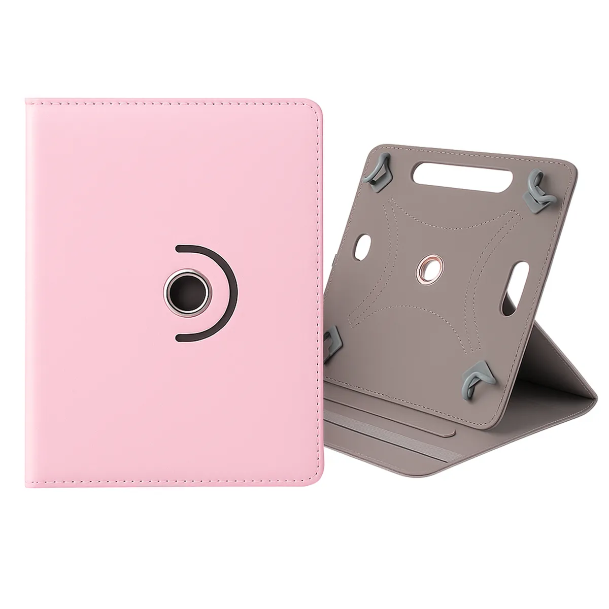 JOIGO - Funda Universal Adaptable 360 11/12" Para Tab Lenovo Rosado