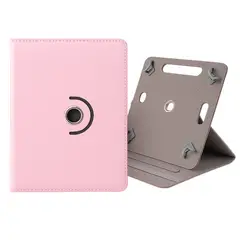 JOIGO - Funda Universal Adaptable 360 11/12" Para Tab Lenovo Rosado