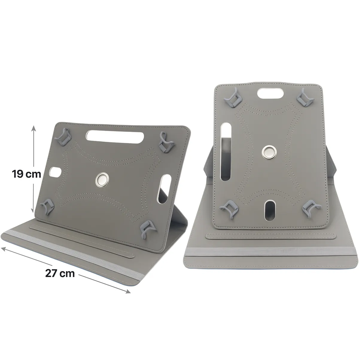 JOIGO - Funda Universal Adaptable 360 11/12" Para Tab Lenovo Rosado