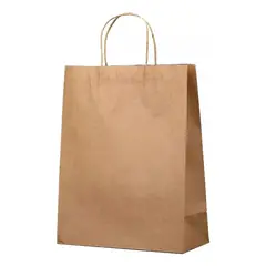 GENERICO - Bolsas Papel Kraft Manilla 44 X 15 X 50 Pack 10 Unidades