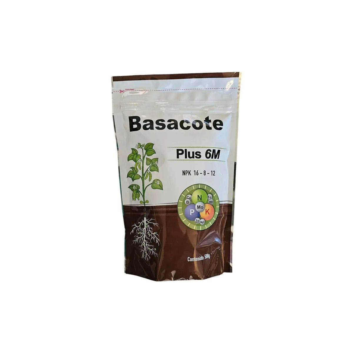 GENERICO - Fertilizante Basacote Plus 6M 500 Grs