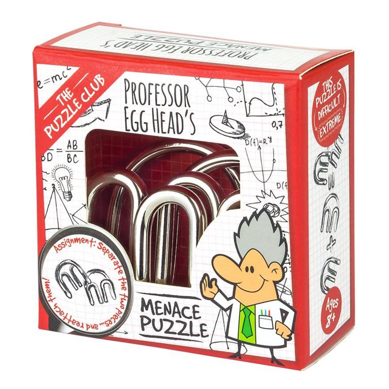 UP DOWN JUEGOS - Egg Heads Menace Puzzle - Puzzling professors Puzzle de Metal
