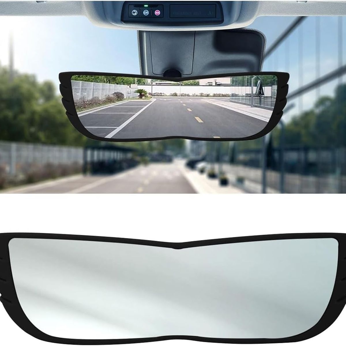 GENERICO - Espejo Retrovisor Gran Angular Panorámico