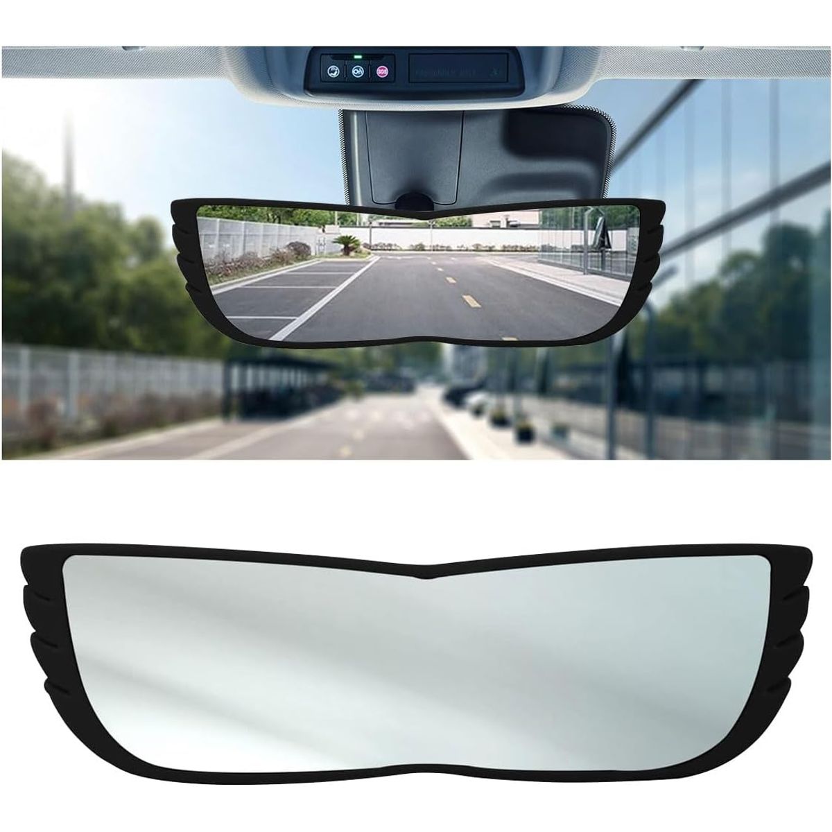 GENERICO - Espejo Retrovisor Gran Angular Panorámico