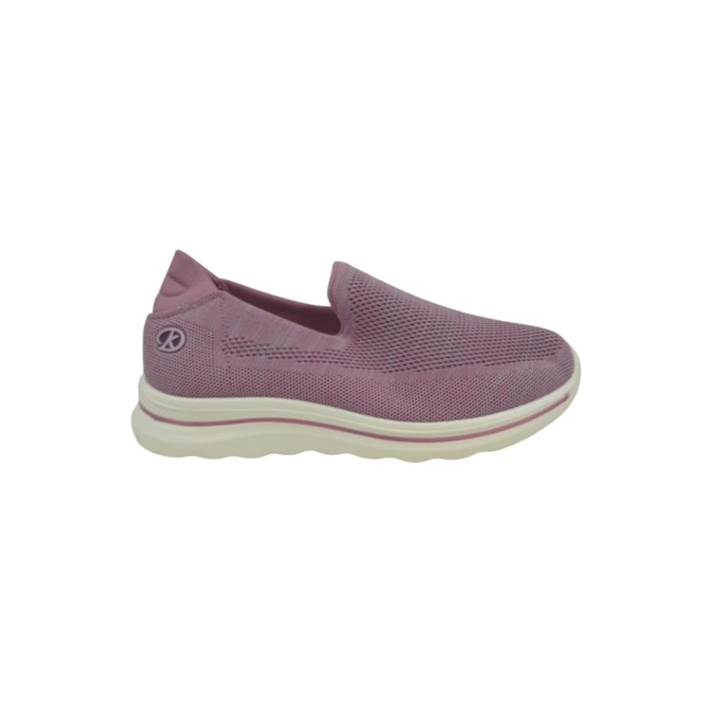 HERIEL - Zapatilla Rosa Textil Mujer
